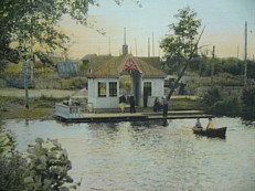 Лодочная станция на озере Вазаль