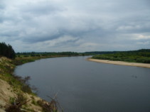 Река Клязьма. Местечко "Белая гора"