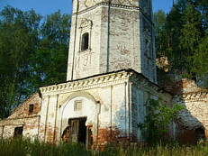Село Лукино. Церковь Вознесения Господня